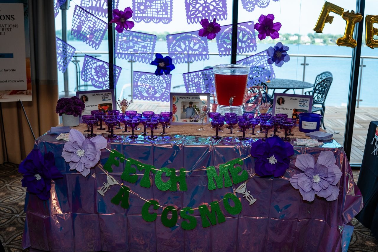 The fiesta dessert table