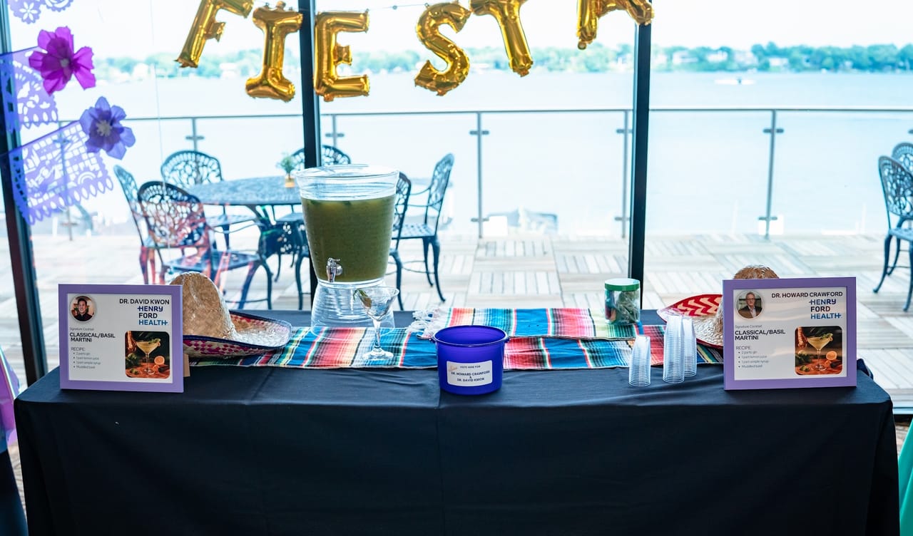 A Doctender table set for the night