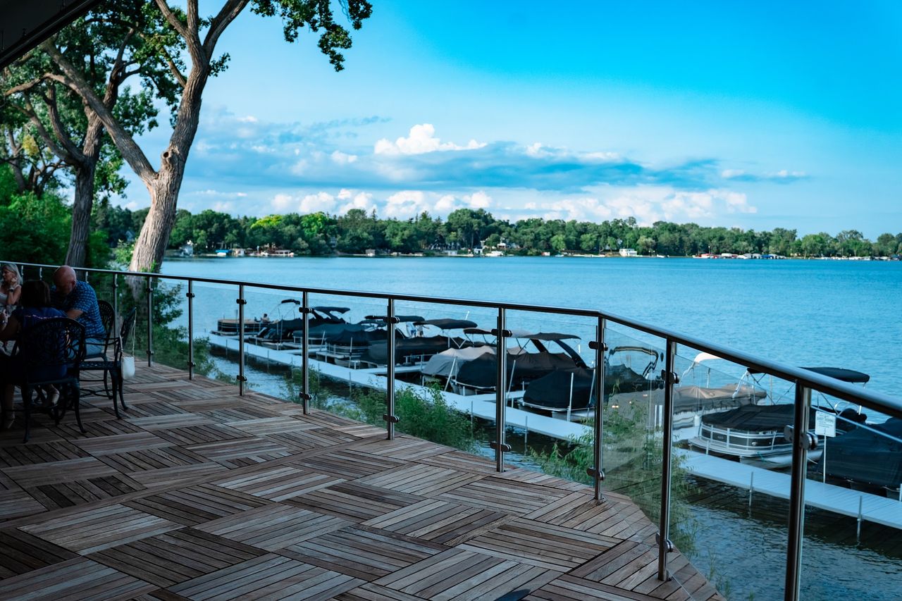Pine Lake from the country club deck