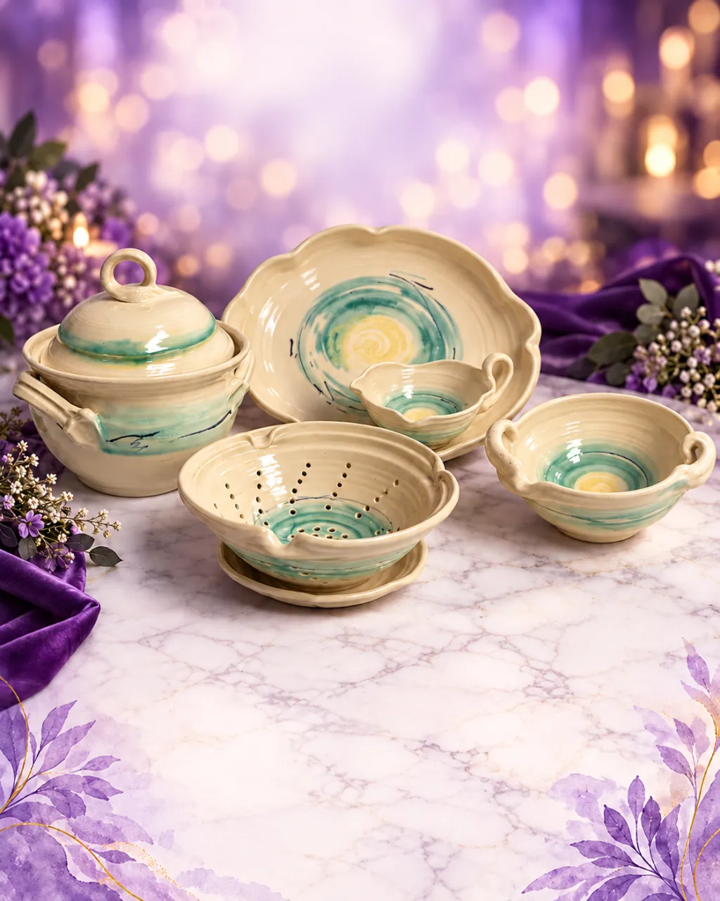 Carole Berhorst Pottery Collection